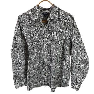 Lands End Long Sleeved Oxford Sz 20W- No Iron